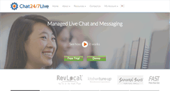 Desktop Screenshot of chat247live.com
